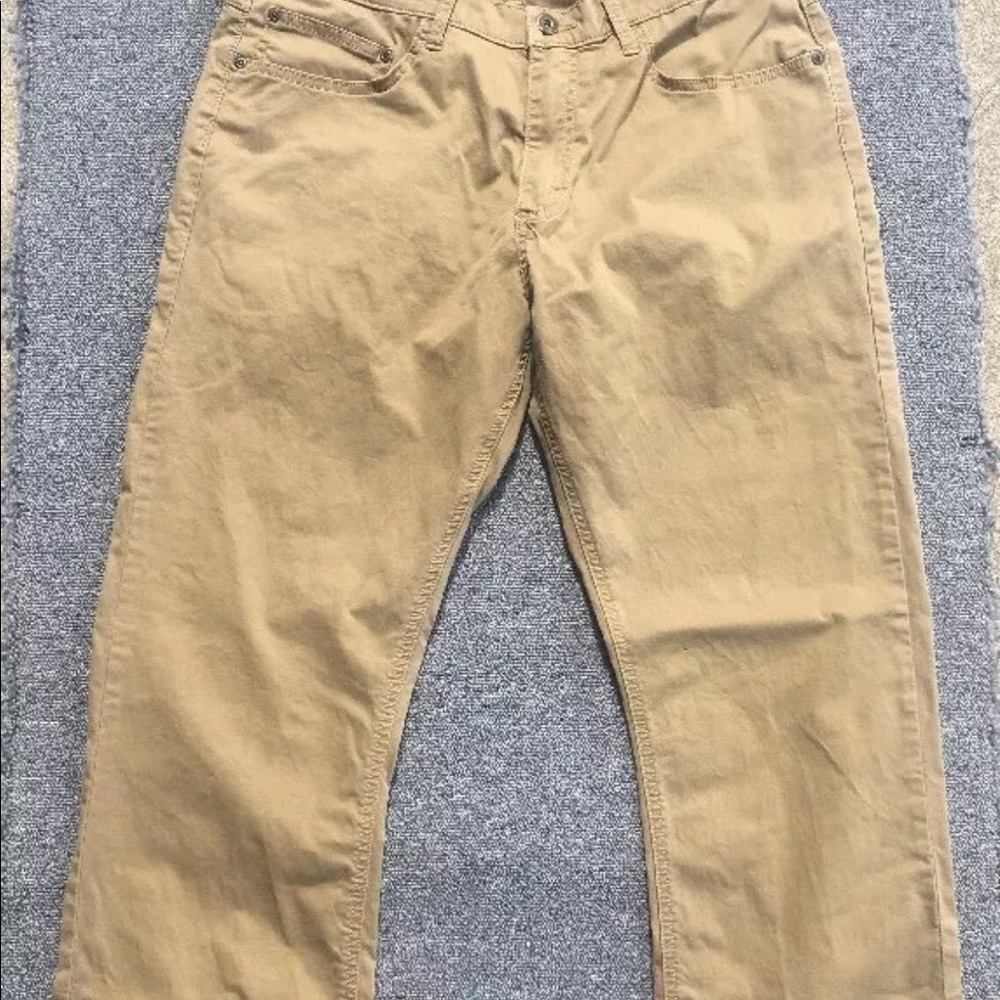 Men's Wrangler khaki Jeans pants 32x30